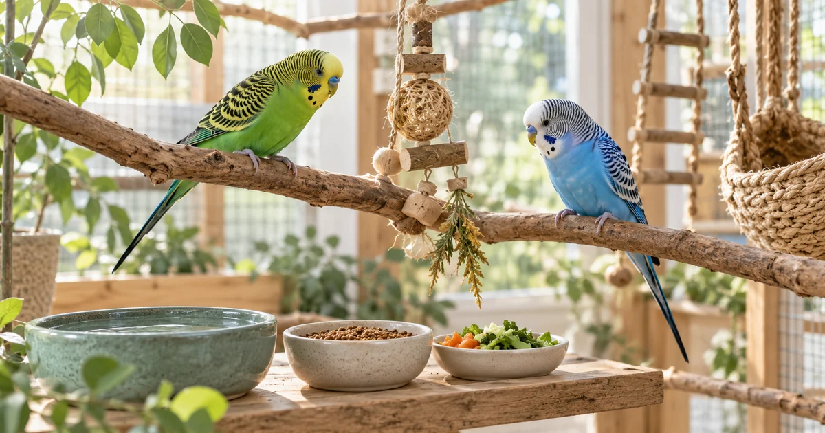 Pet bird care basics for new owners