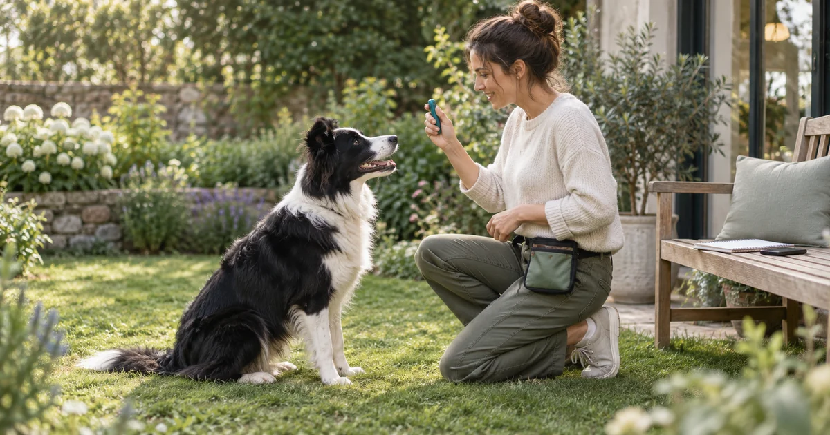 Dog training session tracking and progress