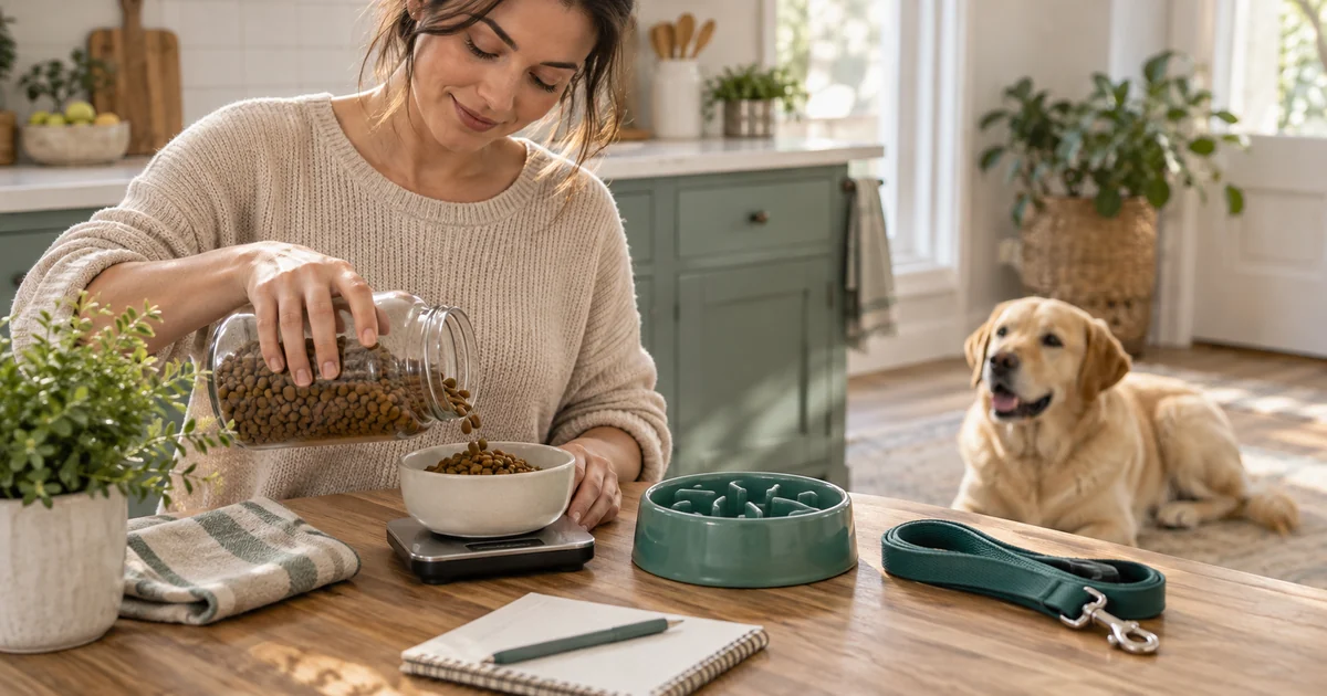 Dog weight management and tracking guide