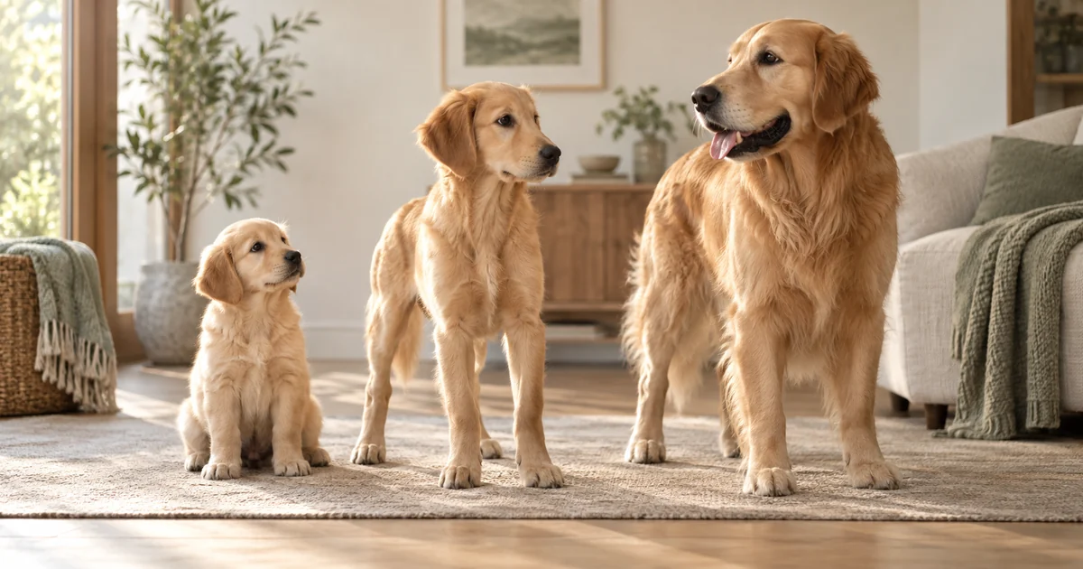 Puppy growth milestones and weight tracking